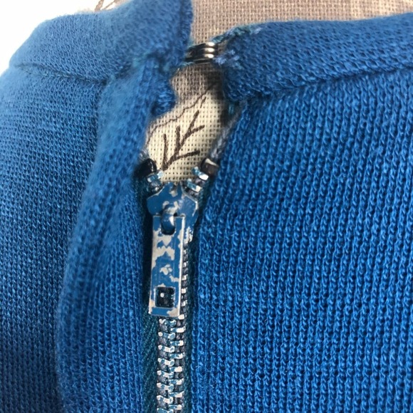 Vintage Henry Rosenfeld Skirt & Top Sweater Knit 50's Outfit Matching Set Blue - Picture 8 of 16